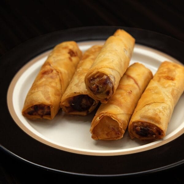 Spring Rolls (6 Pieces)   the kabab shoppe