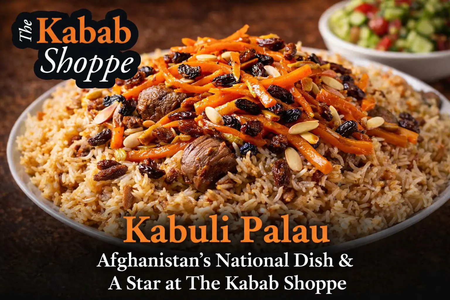 Kabuli Palau at The Kabab Shoppe