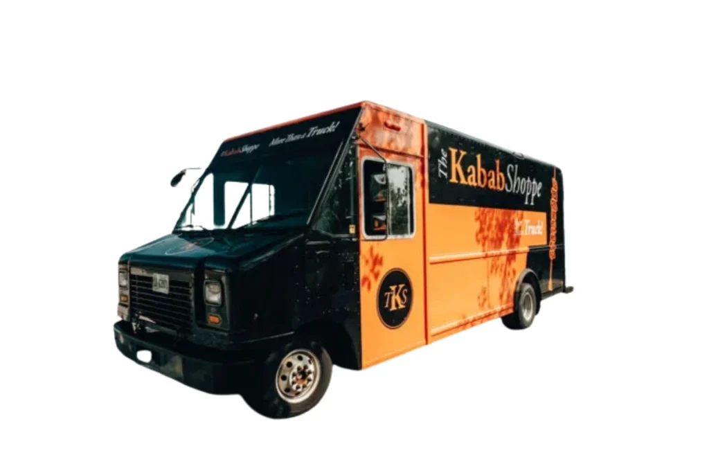 Food truck catering for events with fresh halal kababs, custom menus