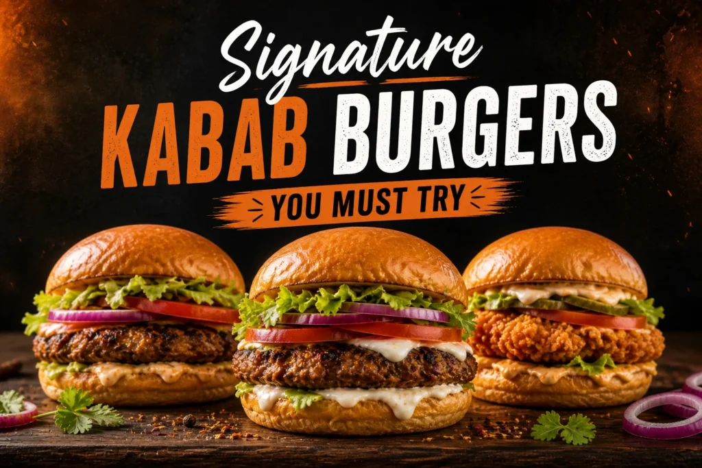 Burger Lovers’ Guide: Fresh Kabab Burgers That Redefine Flavor | the kabab shoppe
