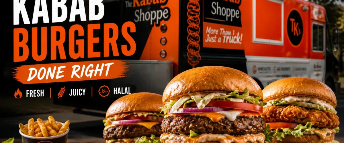Burger Lovers’ Guide: Fresh Kabab Burgers That Redefine Flavor | the kabab shoppe
