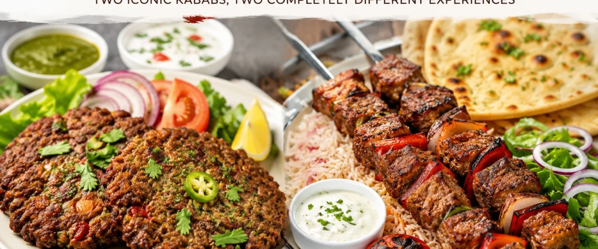 Chaplee Kabab vs Shish Kabab Understanding Two Iconic Halal Kabab Styles
