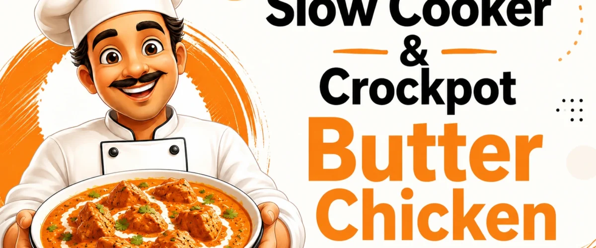 Slow Cooker & Crockpot Butter Chicken, the kabab shoppe