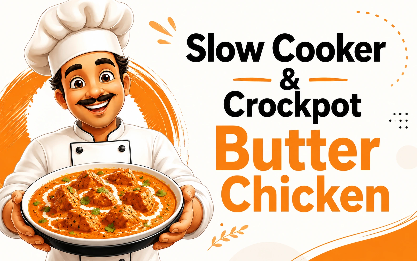 Slow Cooker & Crockpot Butter Chicken, the kabab shoppe