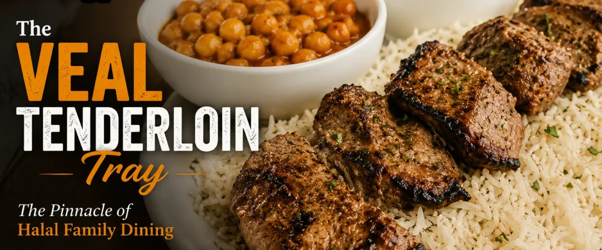 He Veal Tenderloin Tray: Ontario's Finest Halal Family Feast | The Kabab Shoppe
