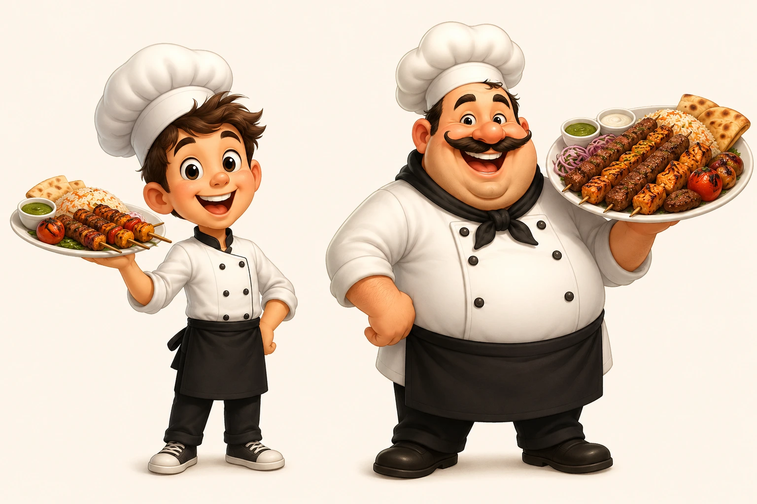 Build your own kabab combo with fresh grilled halal kababs at The Kabab Shoppe