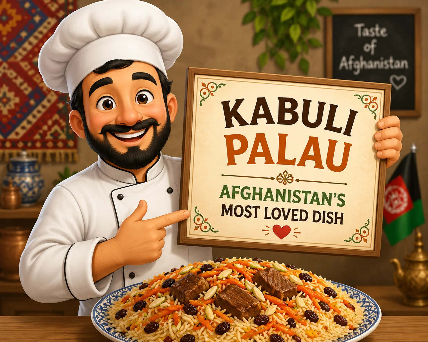Kabuli palau best afghanistan dish