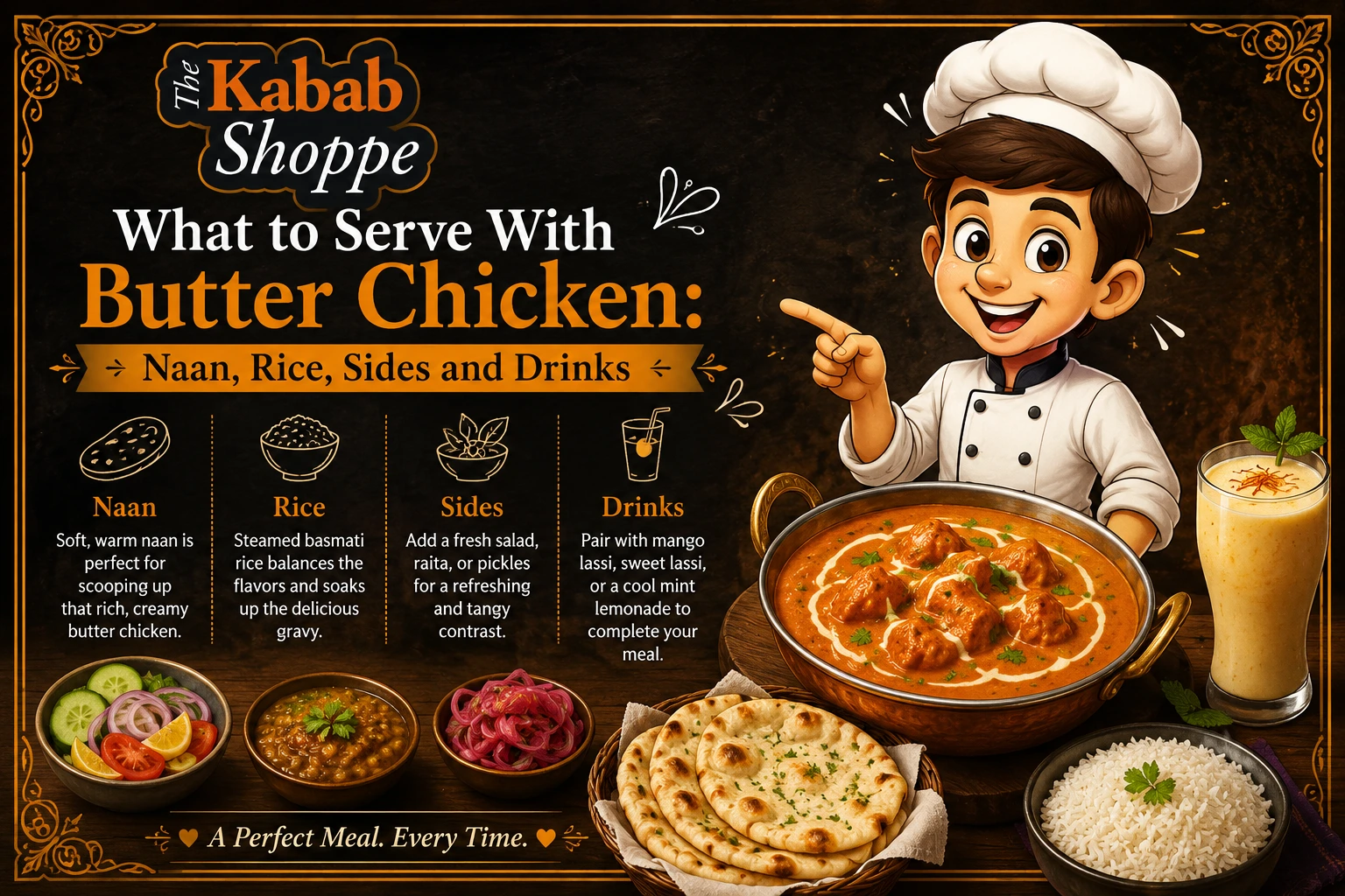 What to serve with butter chicken