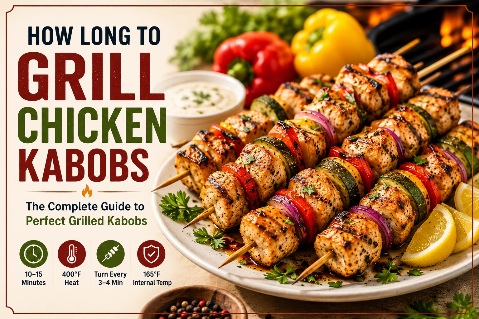 Grilled chicken kabobs guide
