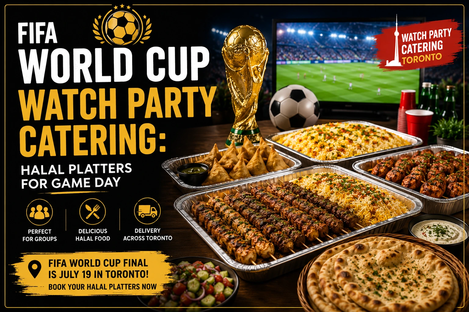 Watch Party Catering Toronto