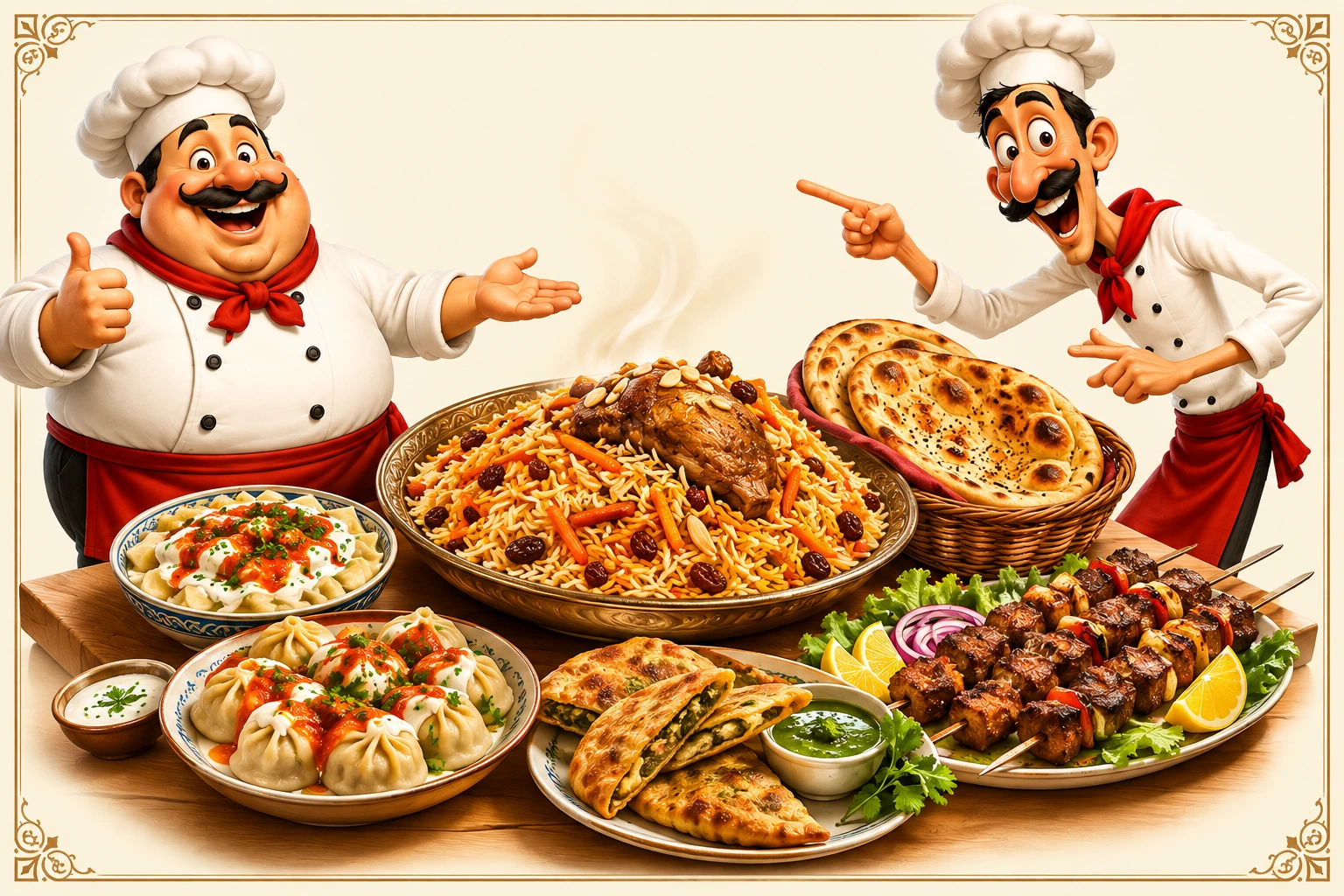Bamiyan flavours - the story of popular Afghan foods