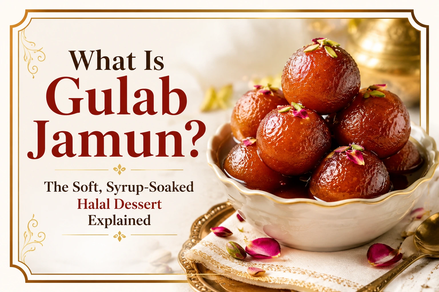 Gulab Jamun Syrup Soaked Luxury