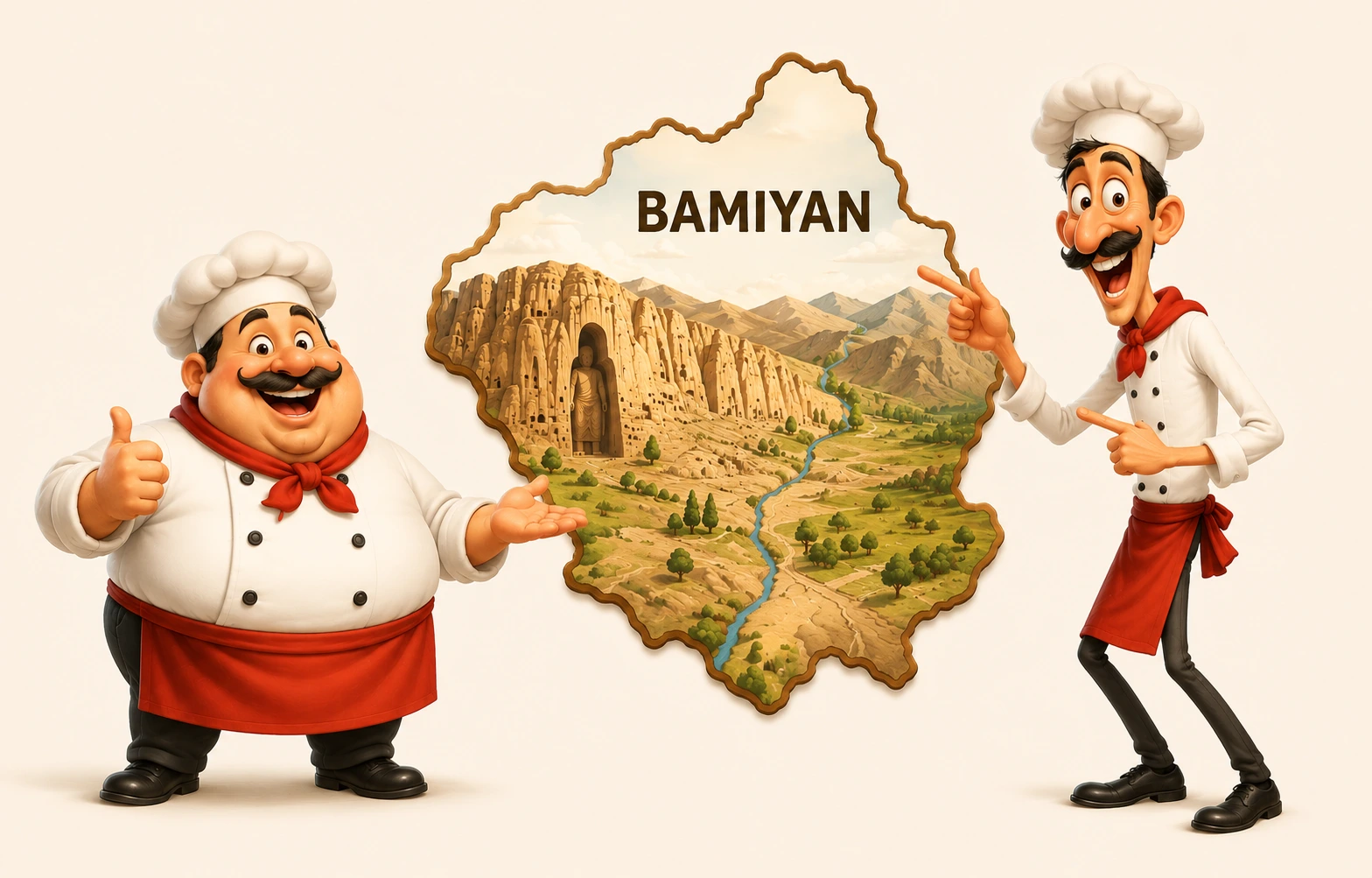 Bamiyan, Afghanistan - the history behind Afghan cuisine
