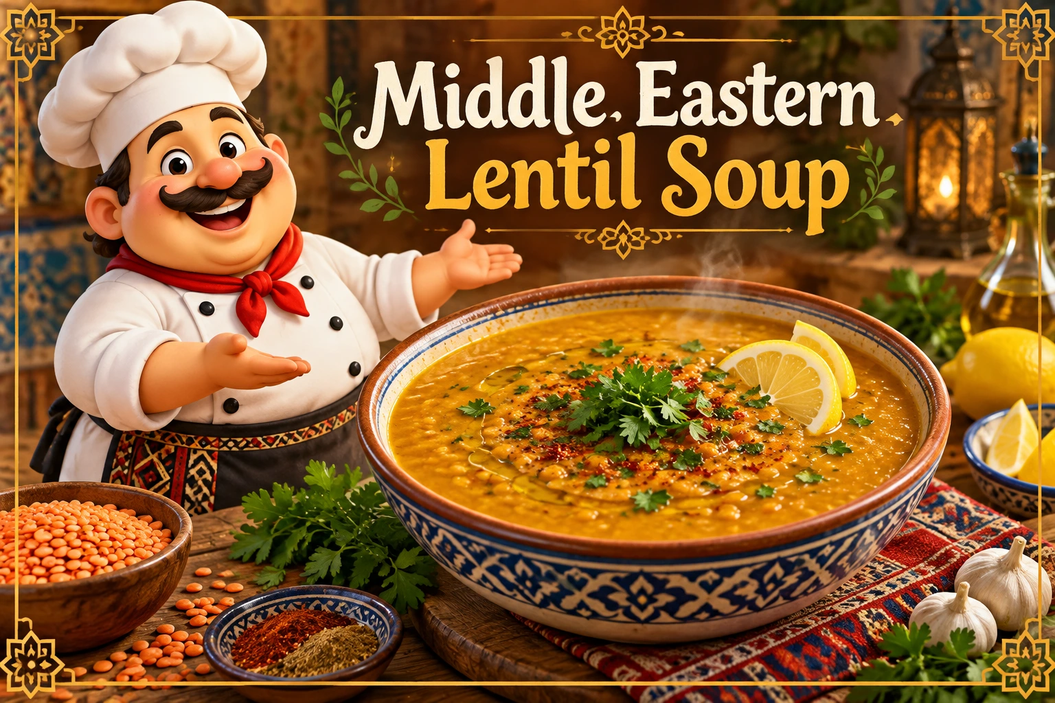 Middle Eastern Lentil Soup